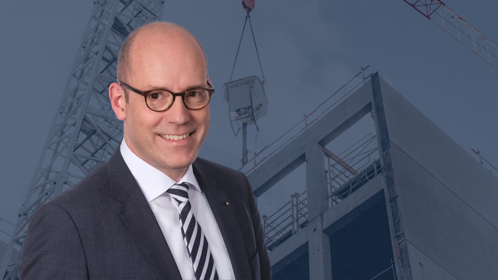 Jörn P. Makko, Hauptgeschäftsführer der Bauindustrie Niedersachsen-Bremen / Foto: BI NDS-HB, AN