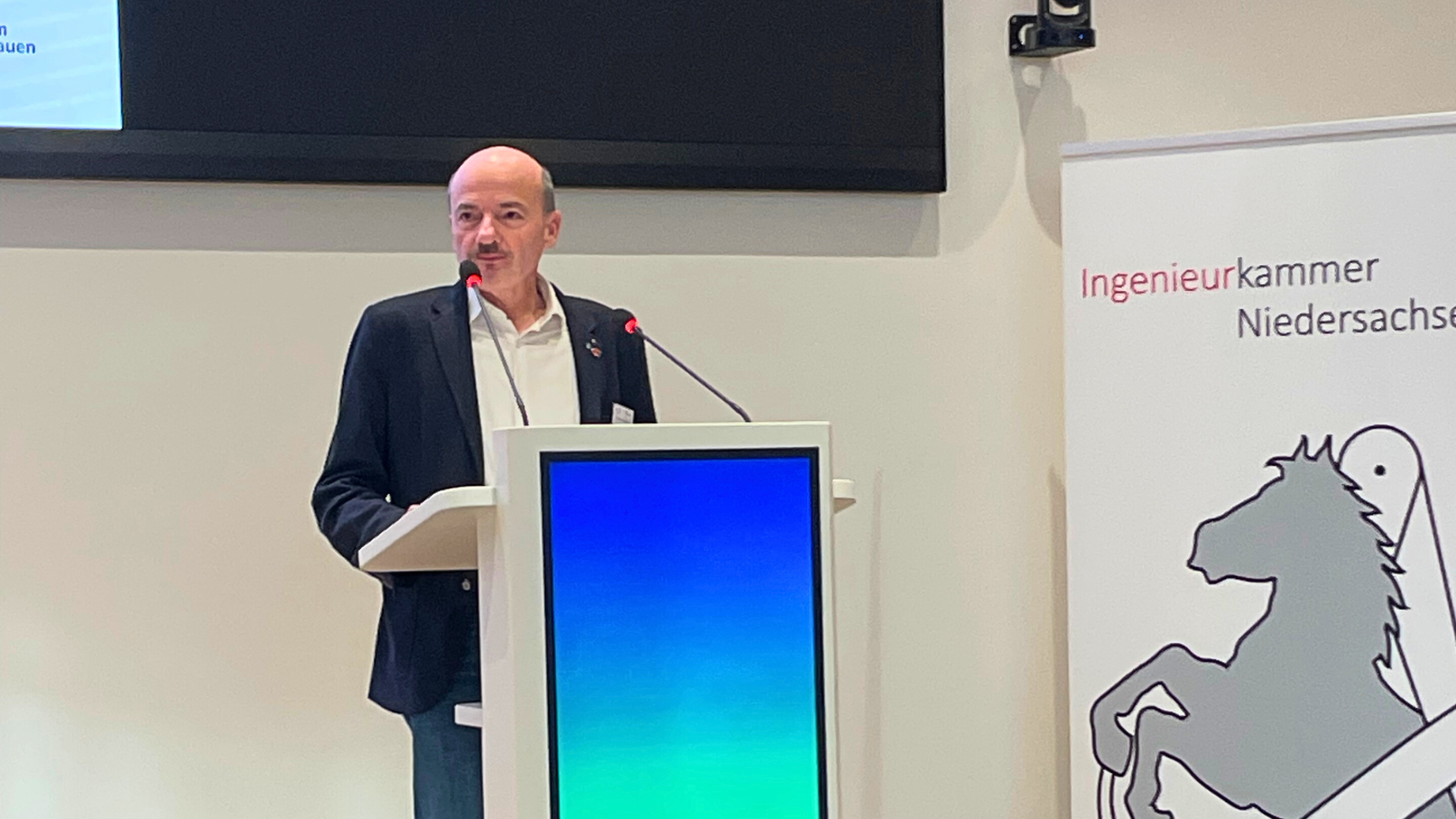 Martin Betzler beim Vergabetag in Hannover / Foto: AN