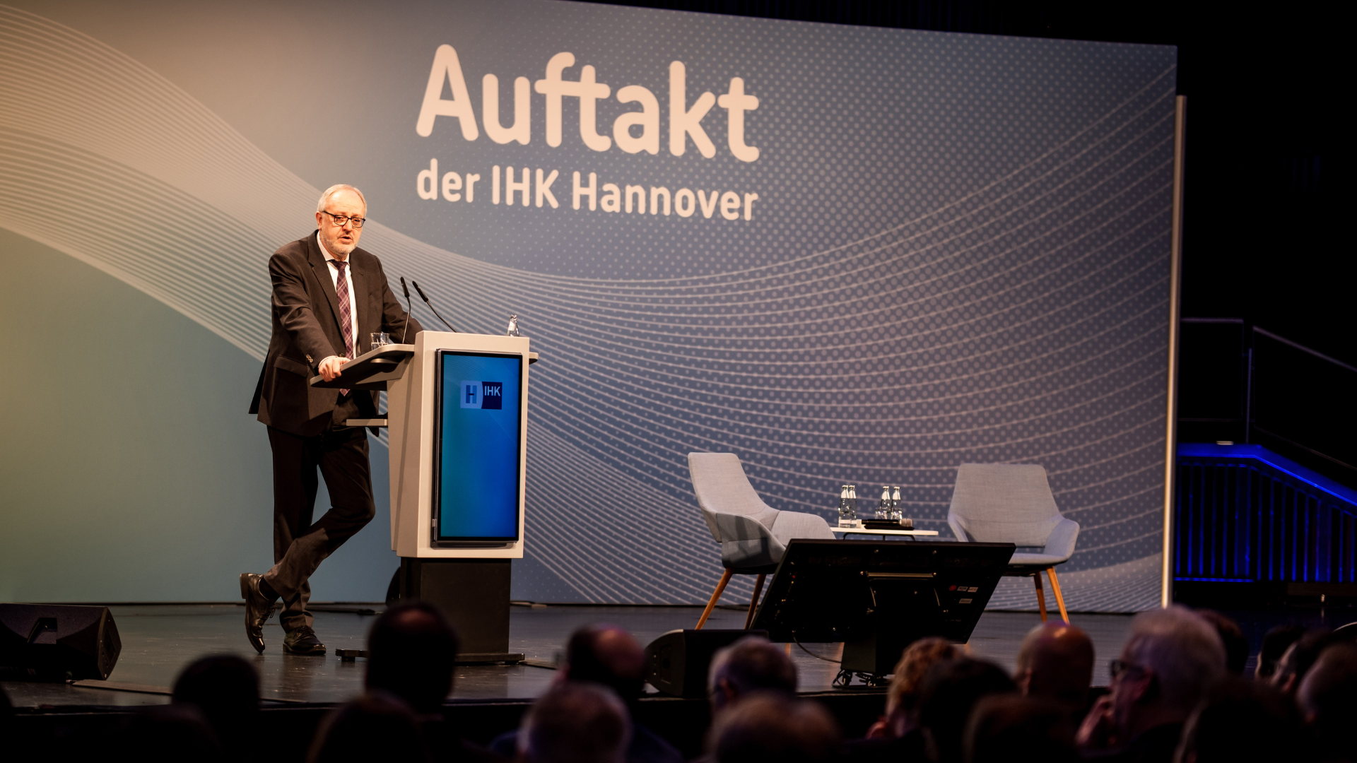 IHK-Präsident Gerhard Oppermann beim Auftakt 2026 der IHK Hannover / Foto: Stefan Finger, IHK Hannover