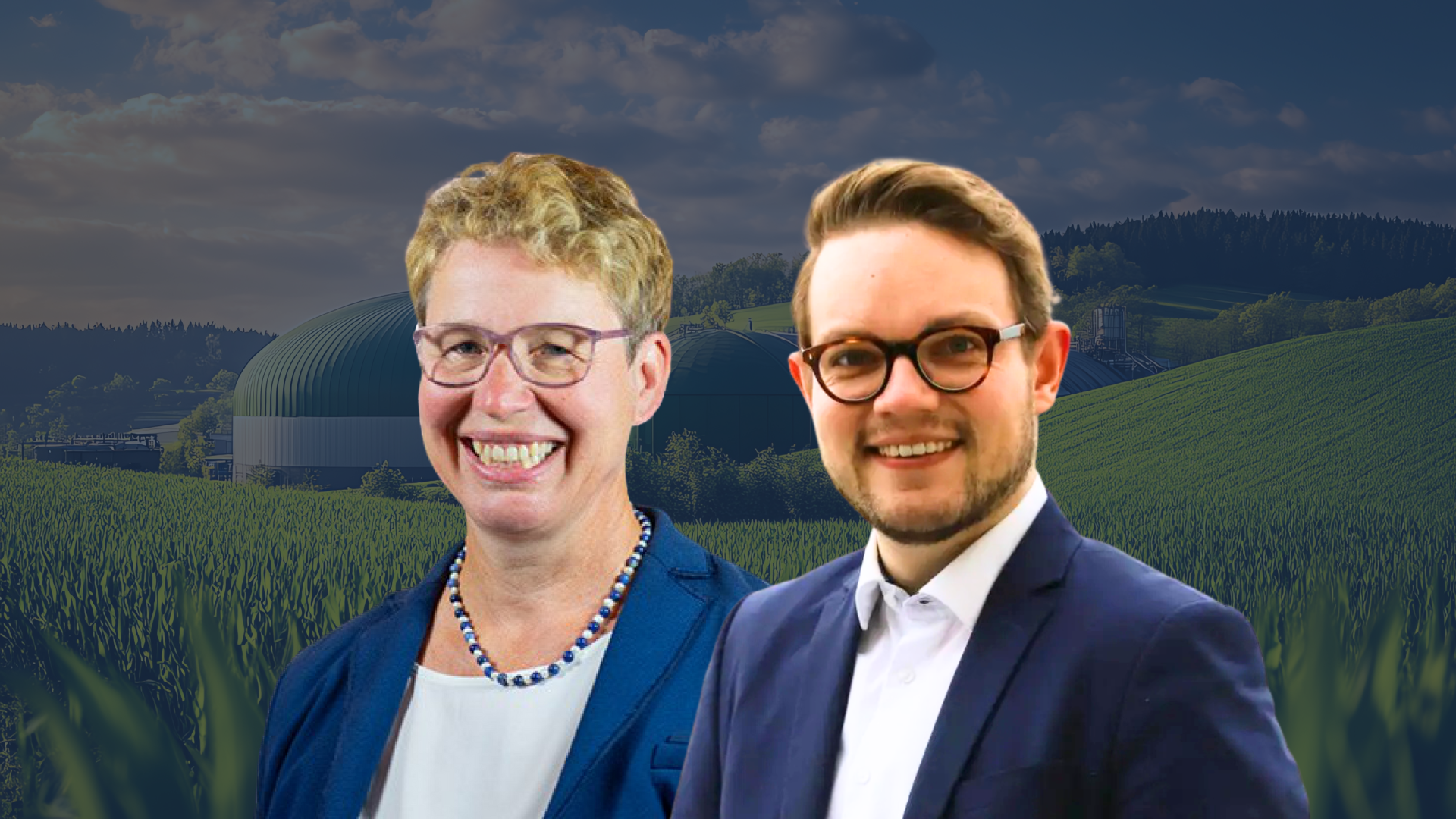 Silke Weyberg und Justin Müller / Foto: LEE, EWE, Agenda Niedersachsen